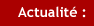 Actualit&eacute; du webdesign